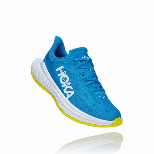 Hoka One One CARBON X 2 Road Running Shoes For Women India Blue IN-5138